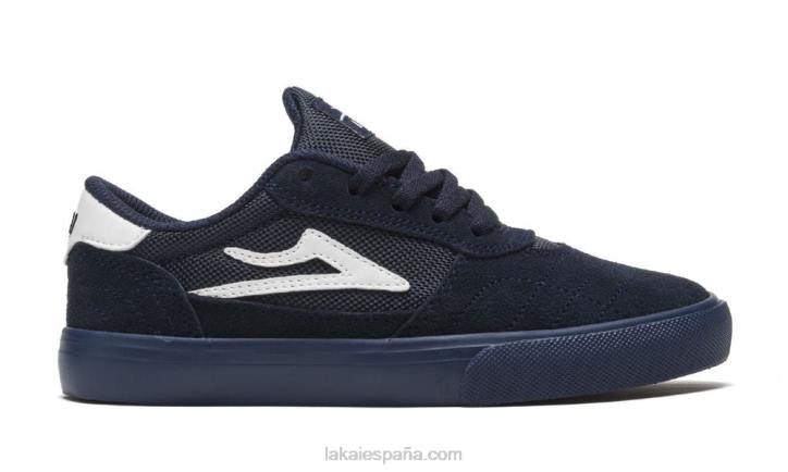 zapatos de skate para niños cambridge Lakai azul 80B2187