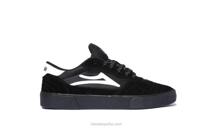 zapatos de skate para niños cambridge Lakai negro 80B2181