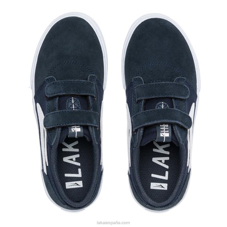 zapatos de skate para niños griffin Lakai azul 80B2170