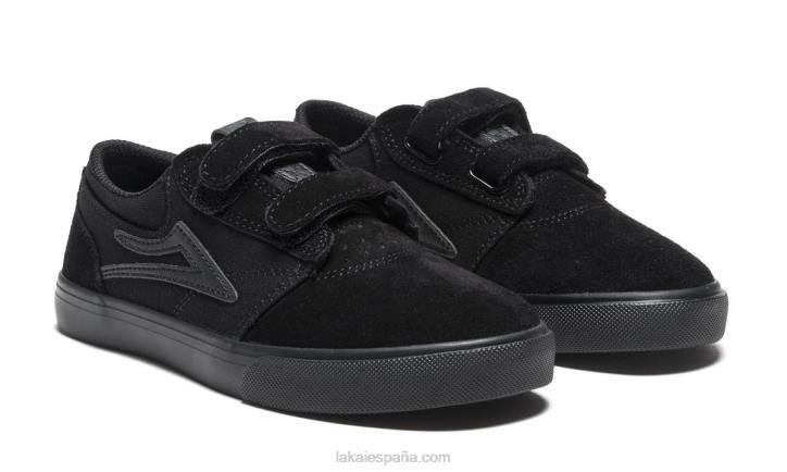 zapatos de skate para niños griffin Lakai negro 80B2175