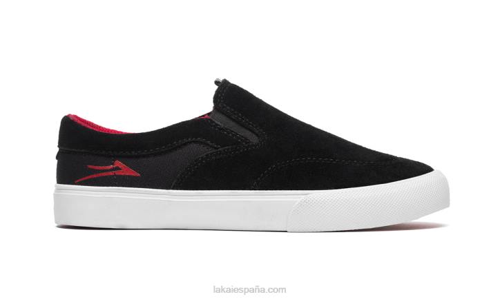 zapatos de skate para niños owen Lakai negro 80B2174