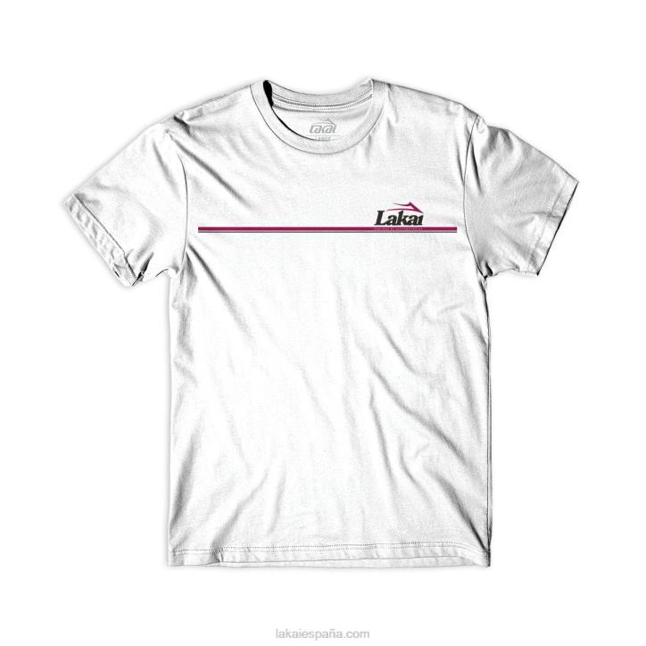 camiseta de la boleta Lakai blanco 80B2350