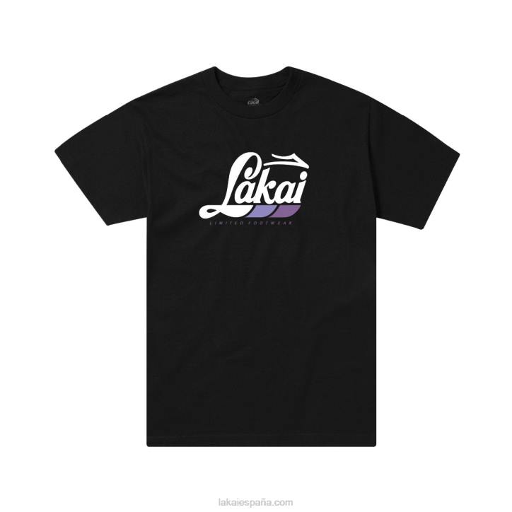camiseta de motorworks Lakai negro 80B2325