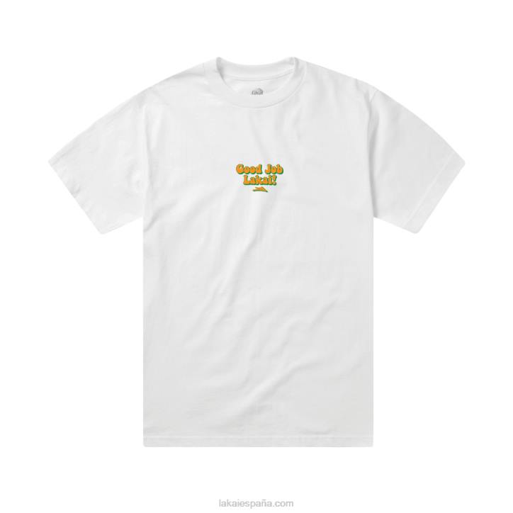 larry junio buen trabajo tee Lakai blanco 80B2329