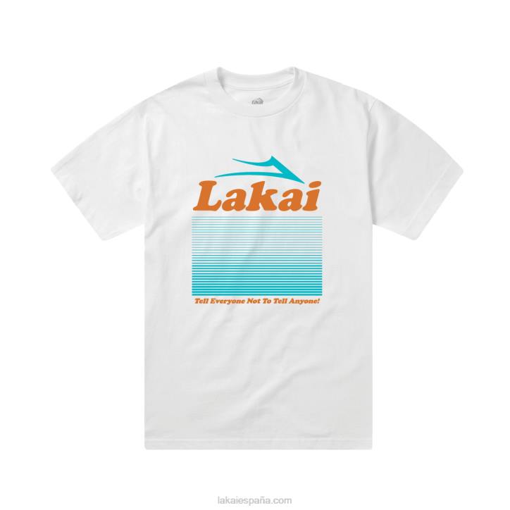 robar camiseta galesa Lakai blanco 80B2347