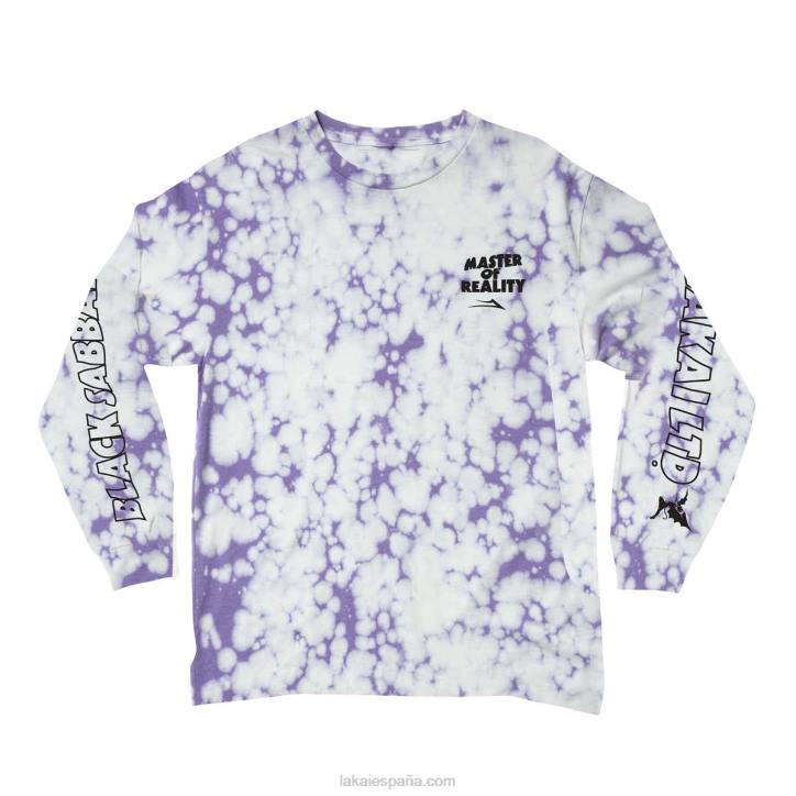 sabbath maestro de la realidad ls tee lavado de cristal Lakai blanco 80B2346