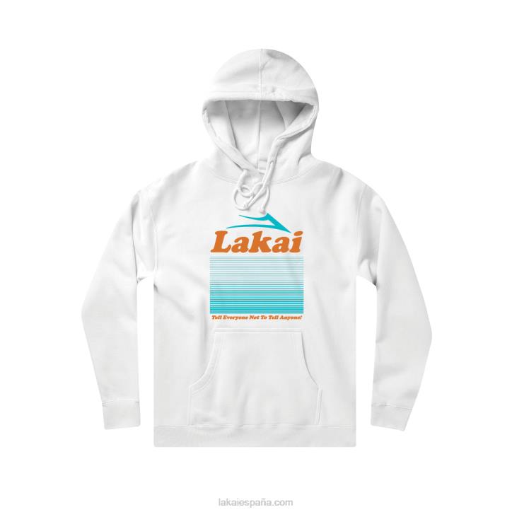 robar galés sudadera con capucha Lakai blanco 80B2360
