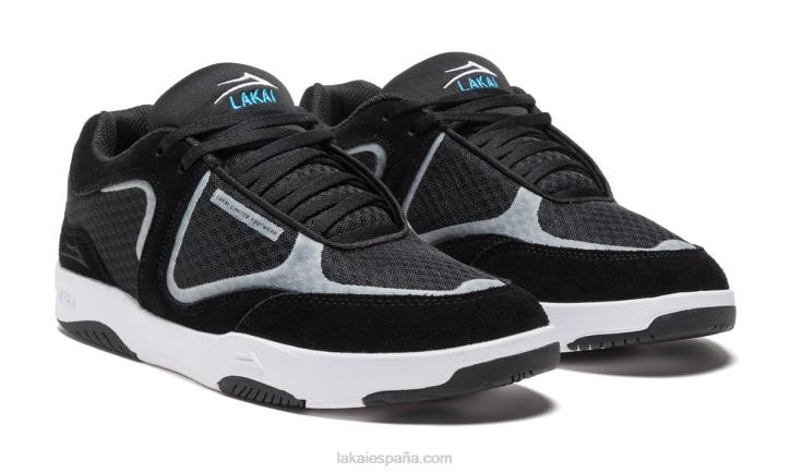 se desvanecen los zapatos de skate Lakai negro 80B2235