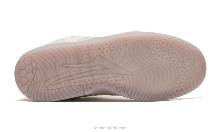 zapatillas de skateboard lavanda desteñidas Lakai blanco 80B2234