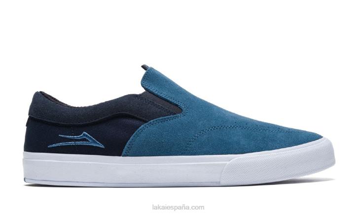 zapatillas skate owen vlk pizarra Lakai azul 80B2257
