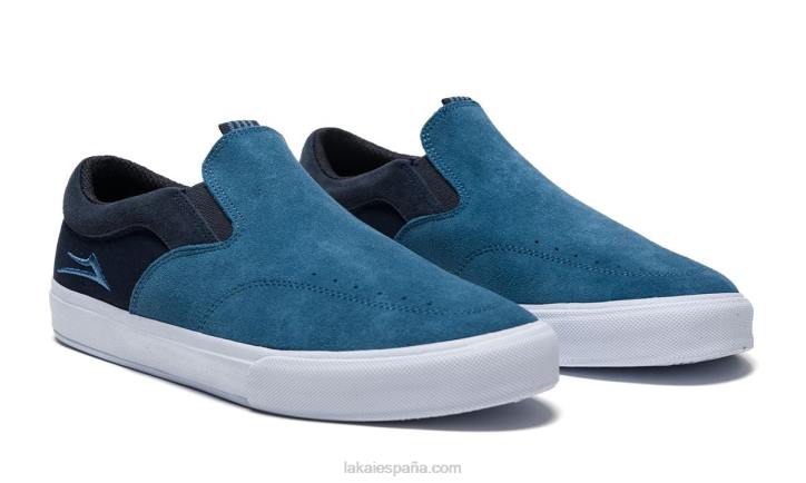 zapatillas skate owen vlk pizarra Lakai azul 80B2257