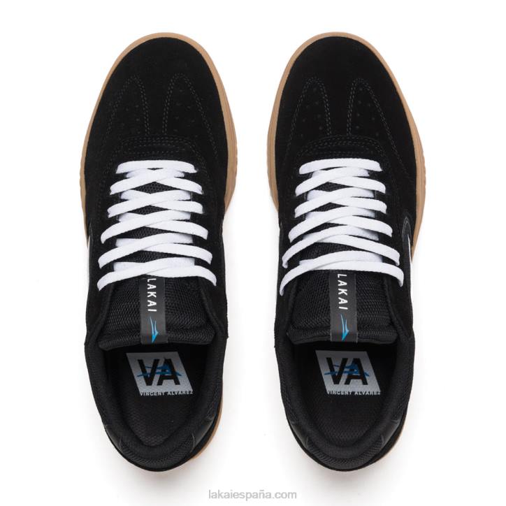 atlántico Lakai ante negro/goma 80B285