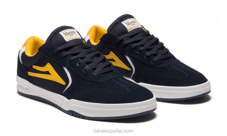 atlántico Lakai azul marino/gamuza dorada 80B283