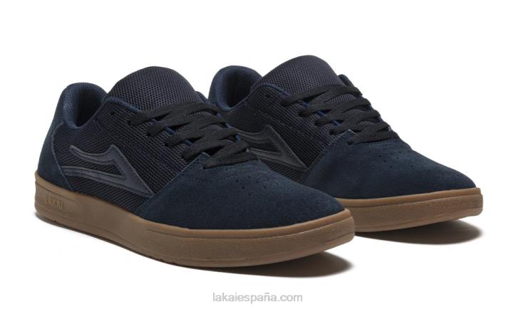 Brighton Lakai azul marino/gamuza de goma 80B2135