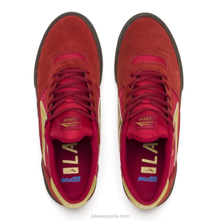 cambridge Lakai ante rojo/goma 80B265