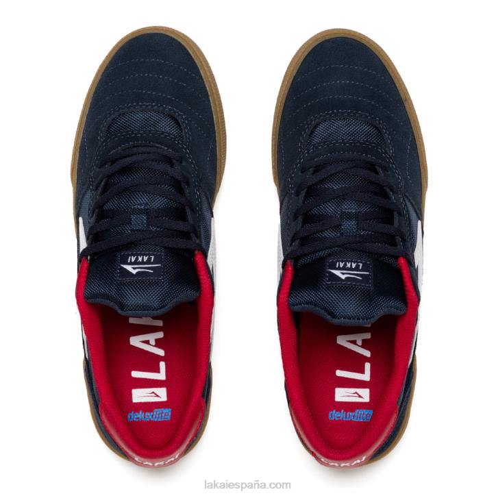 cambridge Lakai azul marino/gamuza de goma 80B267