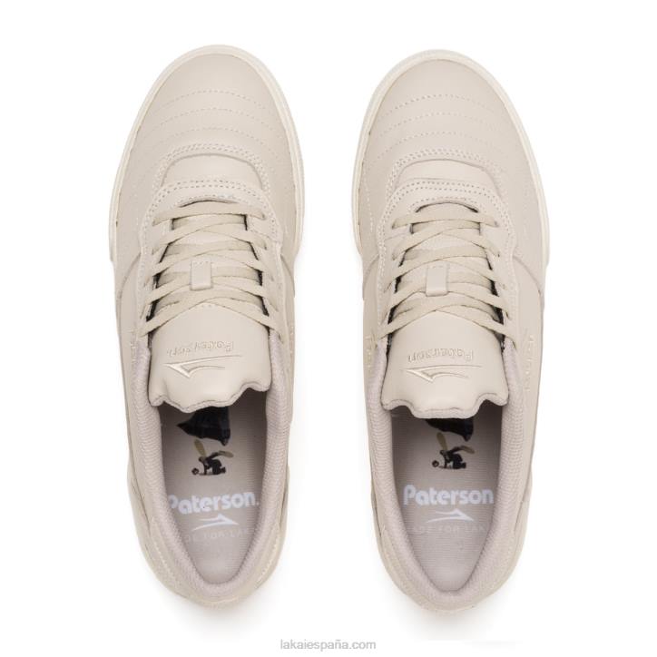 paterson cambridge zapatos de skate de cuero Lakai amarillo 80B2197