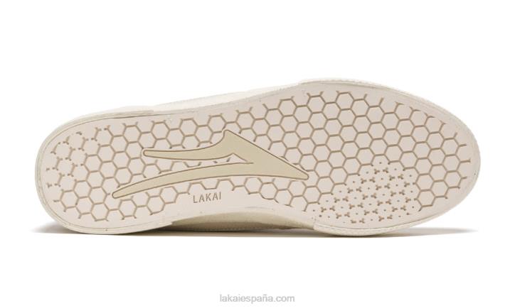 paterson cambridge zapatos de skate de cuero Lakai amarillo 80B2197