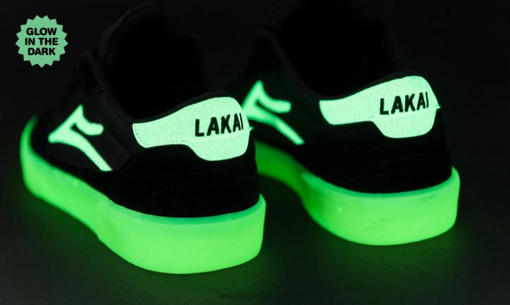 resplandor de cambridge Lakai negro 80B2208