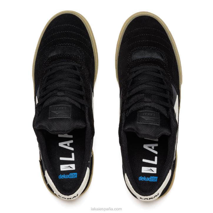 resplandor de cambridge Lakai negro 80B2208