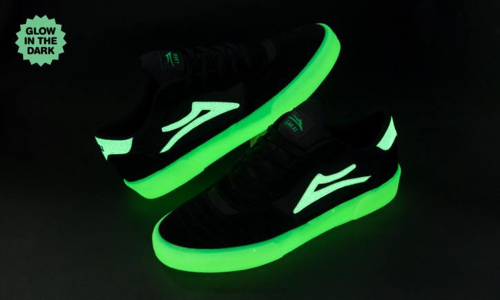 resplandor de cambridge Lakai negro 80B2208