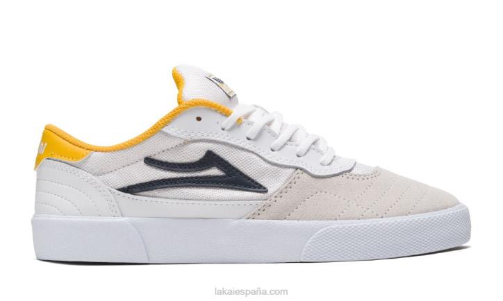 zapatillas skate cambridge manch Lakai blanco 80B2193