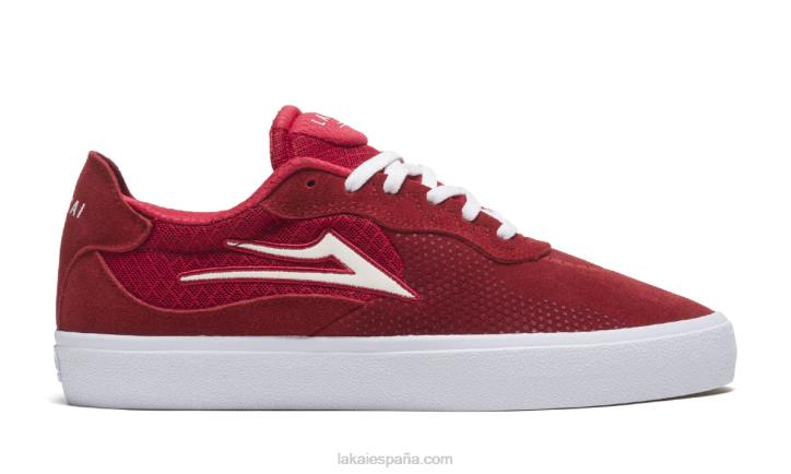 zapatos de skate essex Lakai rojo 80B2209