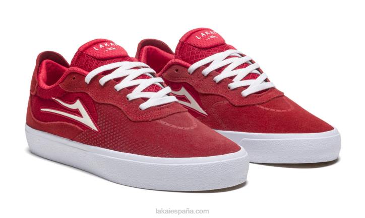 zapatos de skate essex Lakai rojo 80B2209