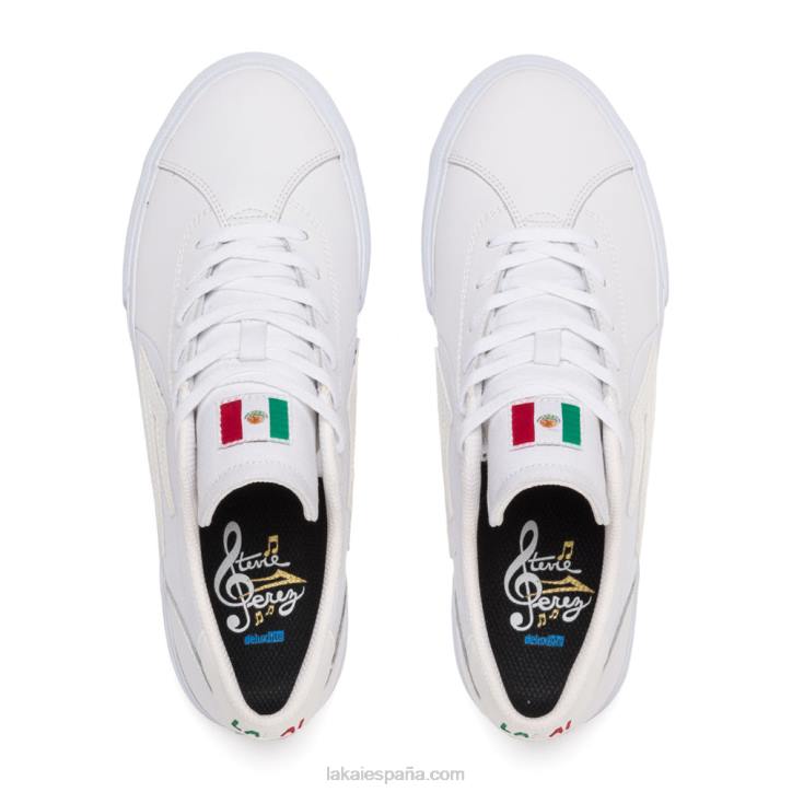 flaco 2 Lakai cuero blanco 80B2108