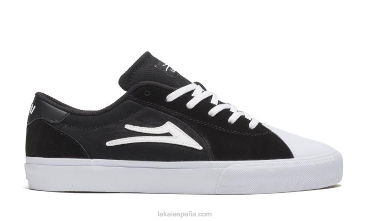 zapatos de skate flaco 2 Lakai negro 80B2239