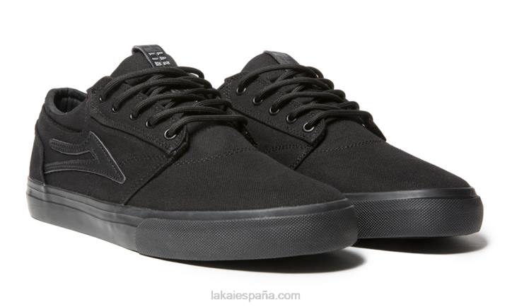 grifo Lakai lienzo negro/negro 80B28