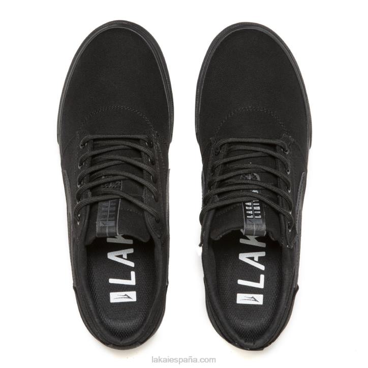 grifo Lakai lienzo negro/negro 80B28