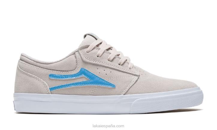 zapatos de skateboard griffin Lakai blanco 80B2219