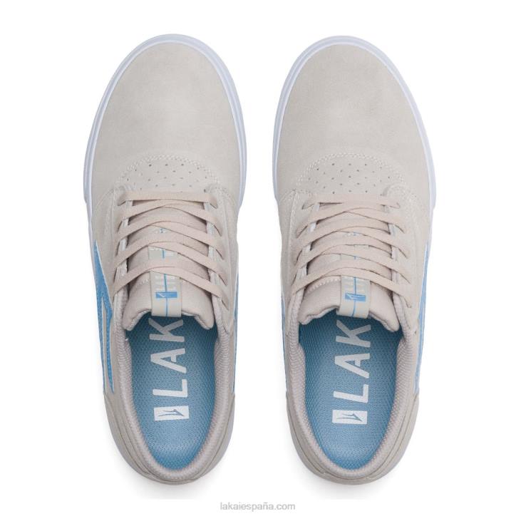 zapatos de skateboard griffin Lakai blanco 80B2219