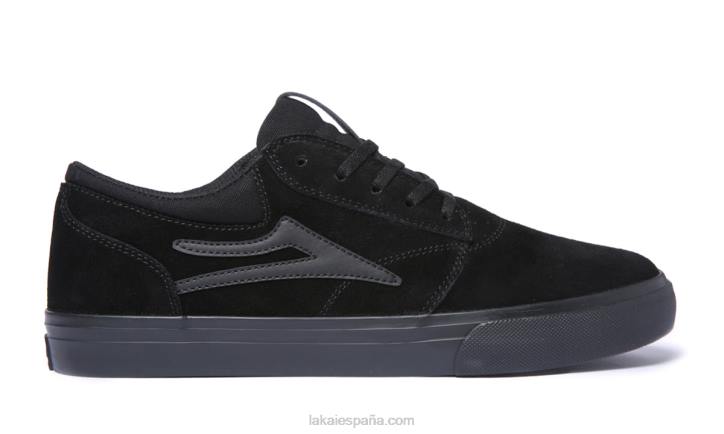 zapatos de skateboard griffin Lakai negro 80B2226
