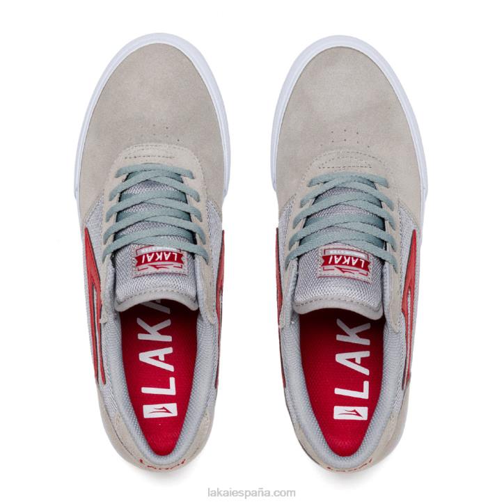 Manchester Lakai ante gris/rojo 80B289