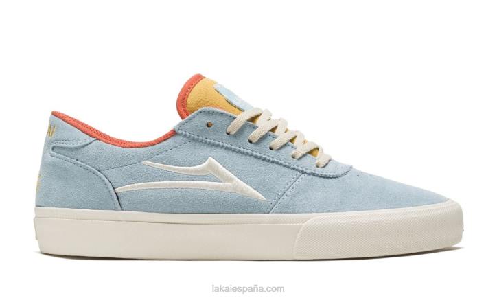 nathaniel russell manchester skate zapatos-personas Lakai azul 80B2294