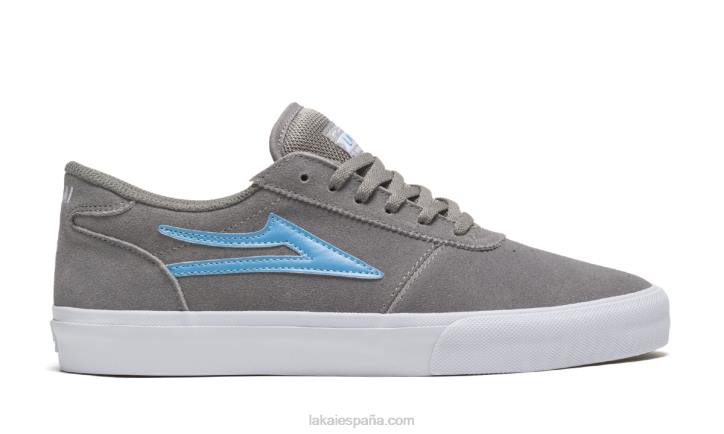 zapatillas de skate manchester Lakai gris 80B2293