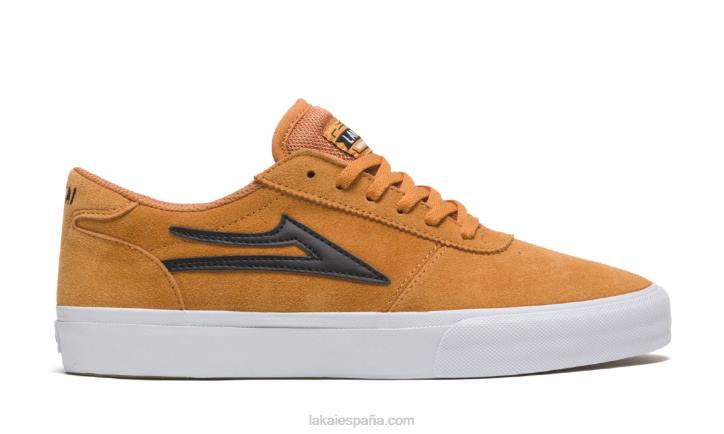 zapatillas de skate manchester Lakai naranja 80B2292