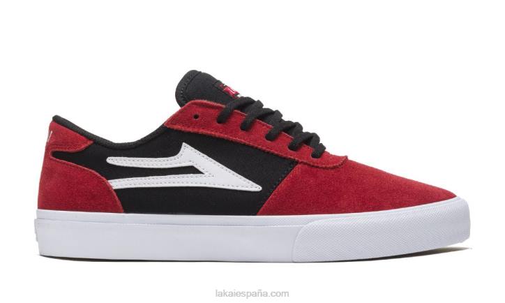 zapatillas de skate manchester Lakai rojo 80B2295