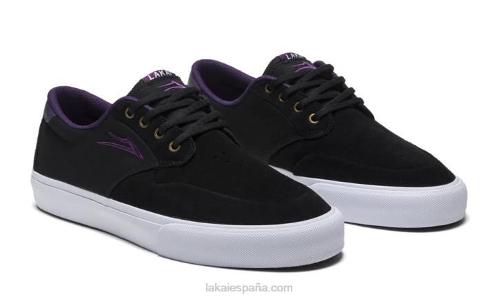 riley 3 Lakai ante negro/morado 80B220