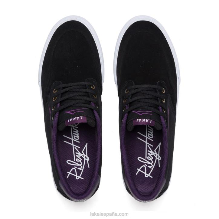 riley 3 Lakai ante negro/morado 80B220