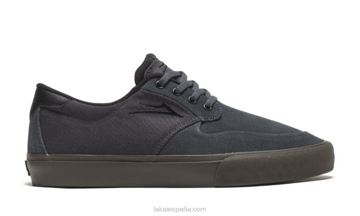 zapatos de skate riley 3 Lakai gris 80B2250
