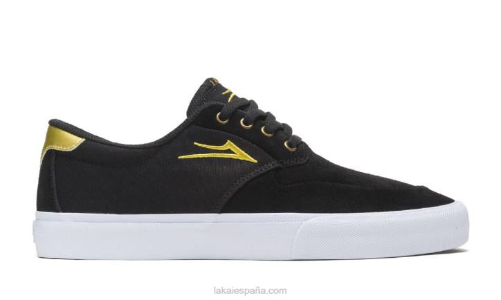 zapatos de skate riley 3 Lakai negro 80B2248