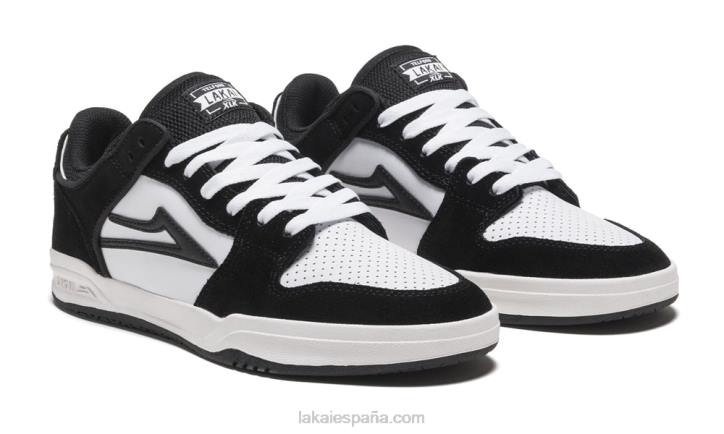 telford bajo Lakai ante negro/blanco 80B251