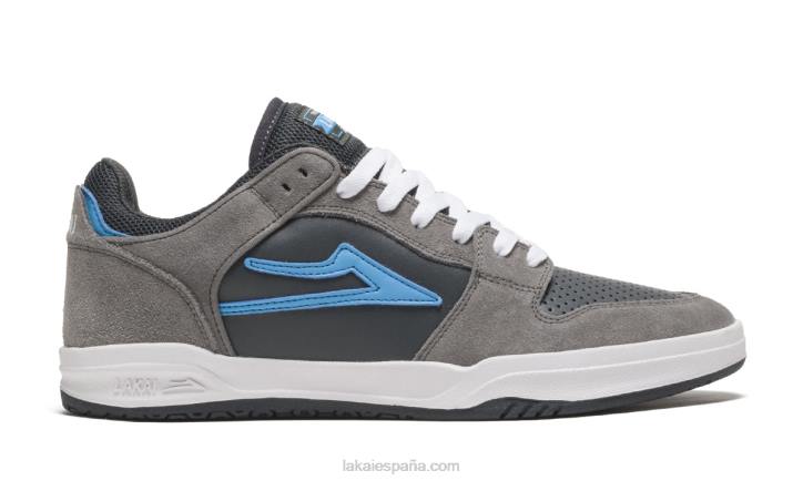 zapatos bajos de skate Telford Lakai gris 80B2274