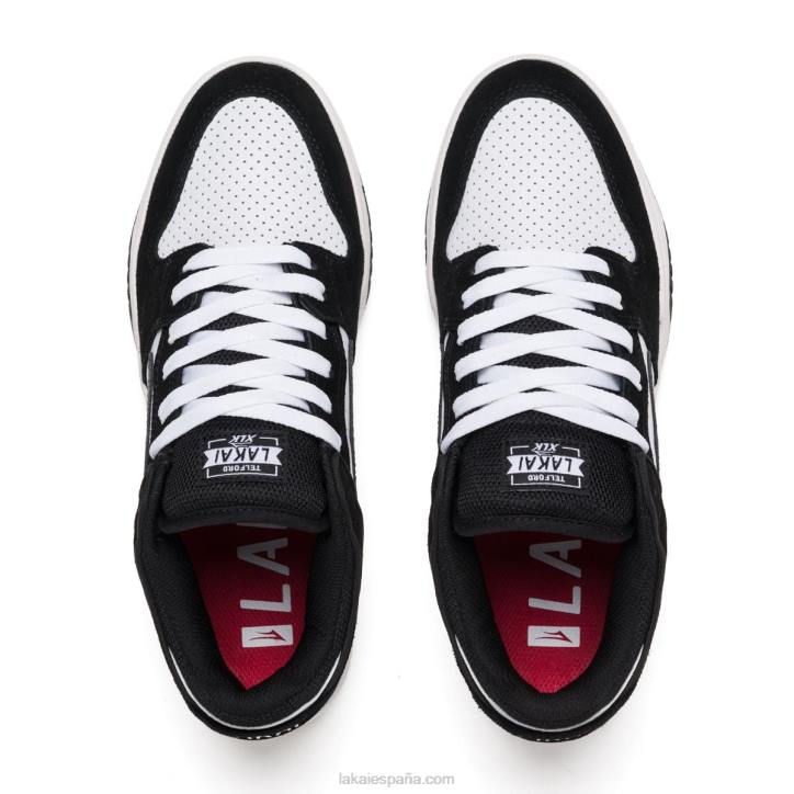 zapatos bajos de skate Telford Lakai negro 80B2272