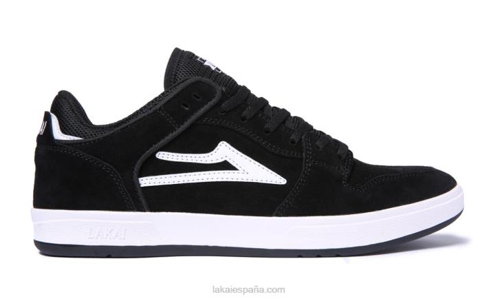 zapatos de skate bajos telford Lakai negro 80B2279