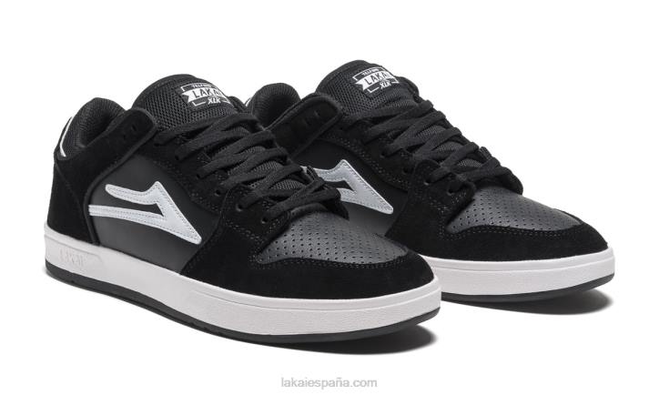 zapatos de skate bajos telford Lakai negro 80B2279