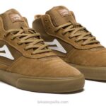 a mediados de cambridge Lakai gamuza de tabaco 80B2111